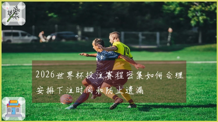 2026世界杯投注赛程密集如何合理安排下注时间和防止遗漏