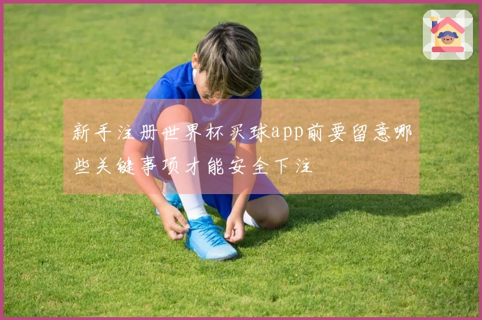 新手注册世界杯买球app前要留意哪些关键事项才能安全下注