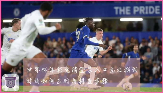 世界杯体彩竞猜登录入口无法找到时该如何应对与排查步骤