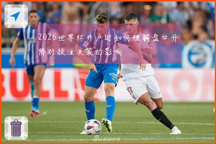 2026世界杯开户时如何理解盘口升降对投注决策的影响